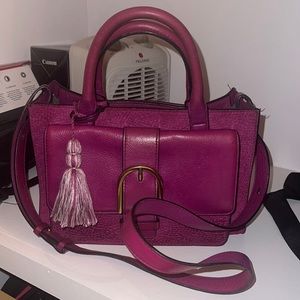 Fossil Leather Satchel